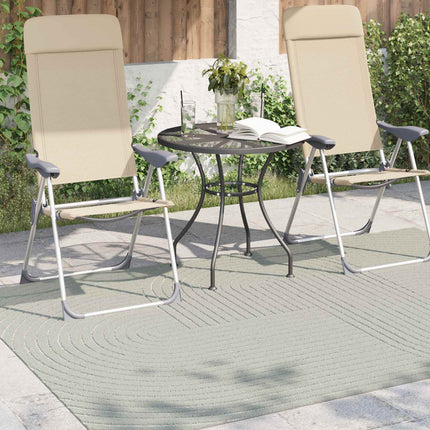 Områdesmattor Rektangulär PALMERAS Grön 160 x 230 cm Polyester