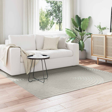 Områdesmattor Fyrkantig PALMERAS Grön 120 x 120 cm Polyester