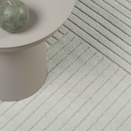 Områdesmattor Rund PALMERAS Grön Ø 160 CM Polyester