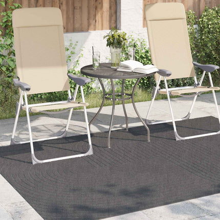 Områdesmattor PALMERAS Antracit 200 x 140 cm Polyester