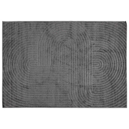 Områdesmattor PALMERAS Antracit 200 x 140 cm Polyester