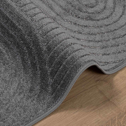 Områdesmattor PALMERAS Antracit 280 x 200 cm Polyester