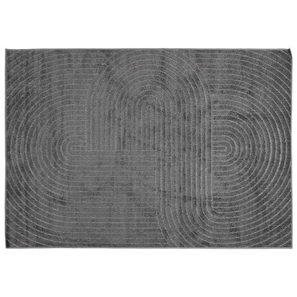 Områdesmattor PALMERAS Antracit 340 x 240 cm Polyester