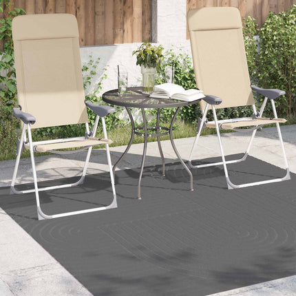 Områdesmattor Fyrkantig PALMERAS Antracit 200 x 200 cm