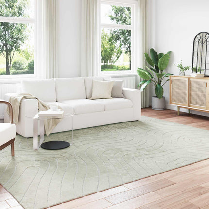 Områdesmattor Rektangulär PALMERAS Grön 200 x 280 cm Polyester