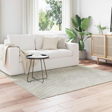 Områdesmattor Fyrkantig PALMERAS Grön 120 x 120 cm Polyester
