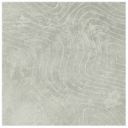 Områdesmattor Fyrkantig PALMERAS Grön 120 x 120 cm Polyester