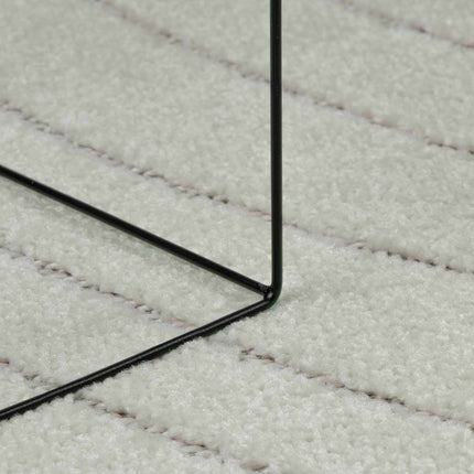 Områdesmattor Rund PALMERAS Grön Ø 160 CM Polyester