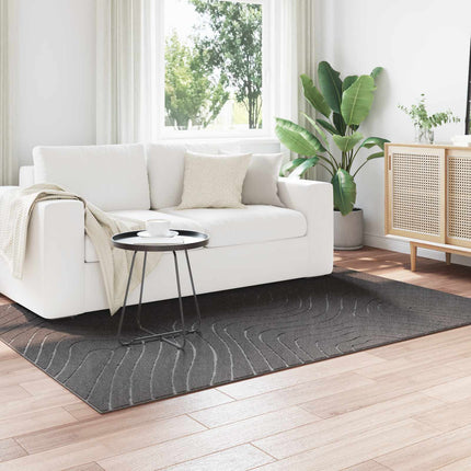 Områdesmattor PALMERAS Antracit 170 x 120 cm Polyester