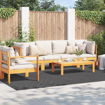 Områdesmattor PALMERAS Antracit 280 x 200 cm Polyester