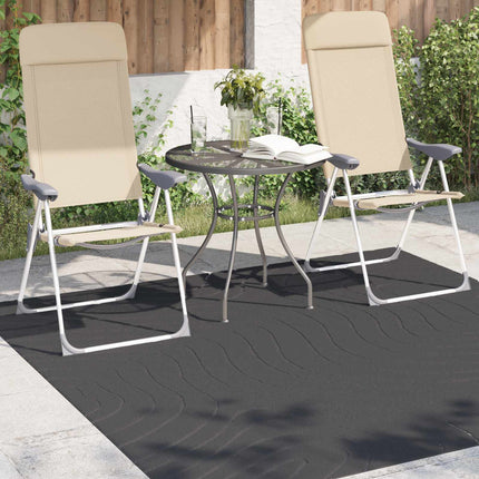 Områdesmattor Fyrkantig PALMERAS Antracit 200 x 200 cm