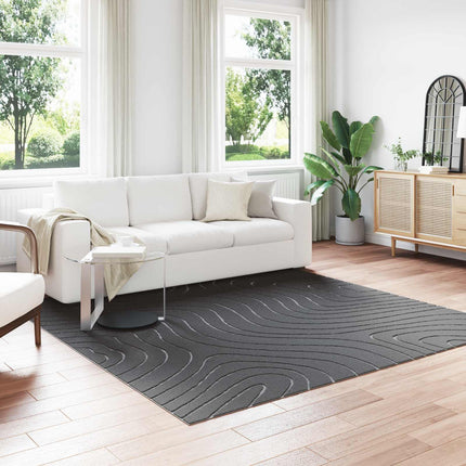 Områdesmattor Fyrkantig PALMERAS Antracit 240 x 240 cm