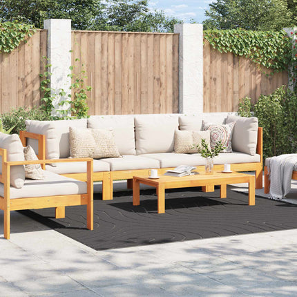 Områdesmattor Fyrkantig PALMERAS Antracit 240 x 240 cm