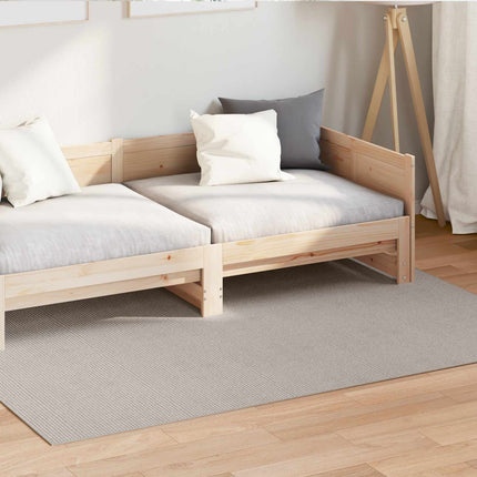 Områdesmattor Rektangulär LUGO Kräm 200 x 140 cm Polyester
