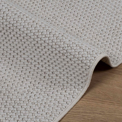 Områdesmattor Rektangulär LUGO Kräm 340 x 240 cm Polyester