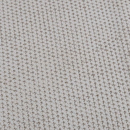 Områdesmattor Fyrkantig LUGO Kräm 200 x 200 cm Polyester