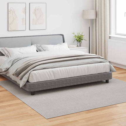 Områdesmattor Fyrkantig LUGO Kräm 240 x 240 cm Polyester