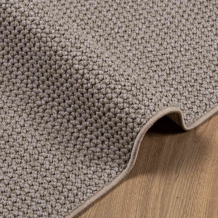 Områdesmattor Rektangulär LUGO Taupe 80 x 150 cm Polyester