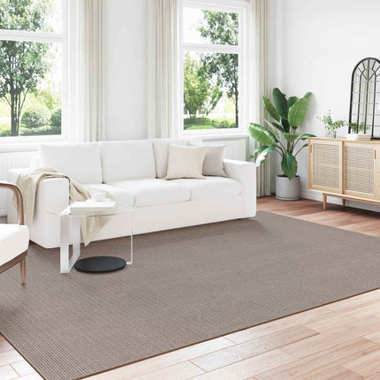 Områdesmattor Rektangulär LUGO Taupe 200 x 280 cm Polyester