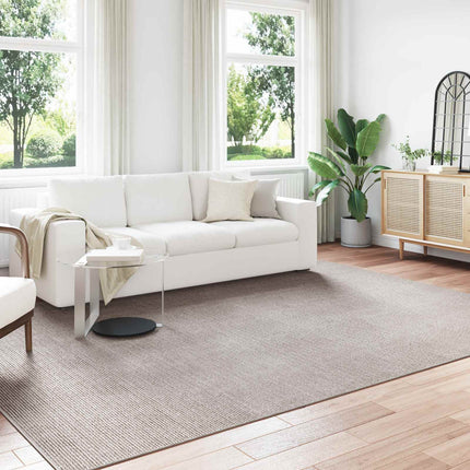Områdesmattor LUGO Kräm och Taupe 340 x 240 cm Polyester