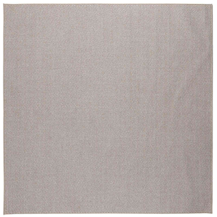 Områdesmattor LUGO Kräm och Taupe 120 x 120 cm Polyester
