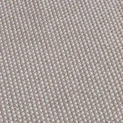 Områdesmattor Rund LUGO Kräm och Taupe Ø 160 CM Polyester