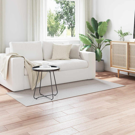 Områdesmattor LUGO Krämfärgad och grå 80 x 200 cm Polyester