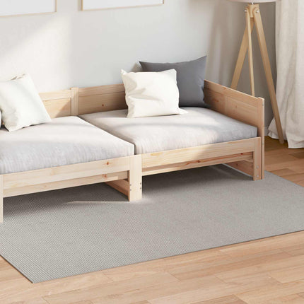 Områdesmattor LUGO Krämfärgad och grå 140 x 200 cm Polyester