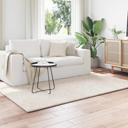 Områdesmattor Rektangulär SIROLO Kräm 230 x 160 cm Polyester