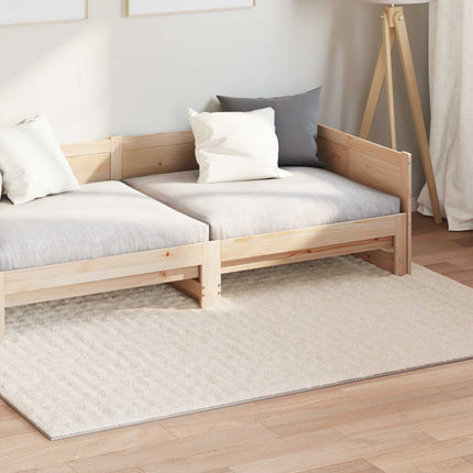 Områdesmattor Rektangulär SIROLO Beige 230 x 160 cm Polyester