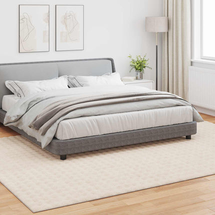 Områdesmattor Rektangulär SIROLO Beige 340 x 240 cm Polyester