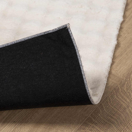Områdesmattor Fyrkantig SIROLO Beige 240 x 240 cm Polyester