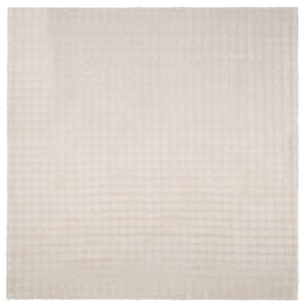 Områdesmattor Fyrkantig SIROLO Beige 240 x 240 cm Polyester