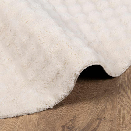 Områdesmattor Rund SIROLO Beige Ø 160 CM Polyester