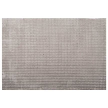 Områdesmattor Rektangulär SIROLO Sand 340 x 240 cm Polyester