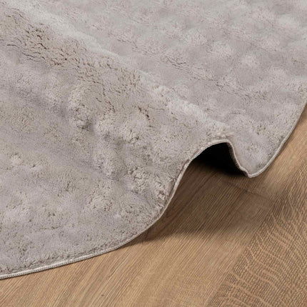 Områdesmattor Rund SIROLO Sand Ø 200 CM Polyester