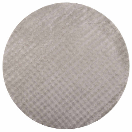 Områdesmattor Rund SIROLO Sand Ø 200 CM Polyester