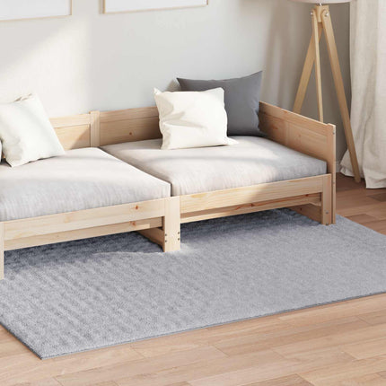 Områdesmattor Rektangulär SIROLO Grå 200 x 140 cm Polyester
