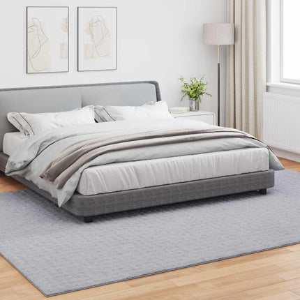 Områdesmattor Rektangulär SIROLO Grå 280 x 200 cm Polyester