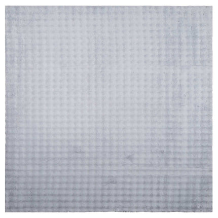 Områdesmattor Fyrkantig SIROLO Grå 120 x 120 cm Polyester