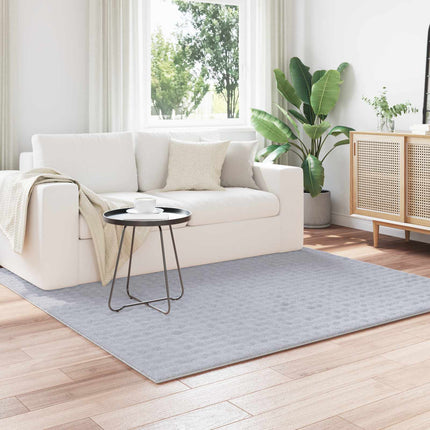 Områdesmattor Fyrkantig SIROLO Grå 200 x 200 cm Polyester