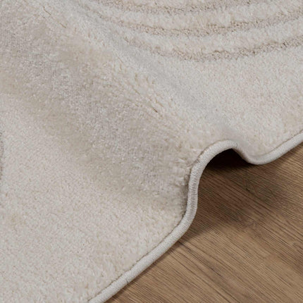 Områdesmattor Rektangulär GALATI Kräm 200 x 140 cm Polyester