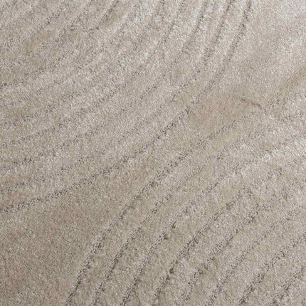 Områdesmattor Fyrkantig GALATI Beige 120 x 120 cm Polyester