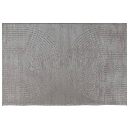 Områdesmattor Rektangulär GALATI Grå 170 x 120 cm Polyester