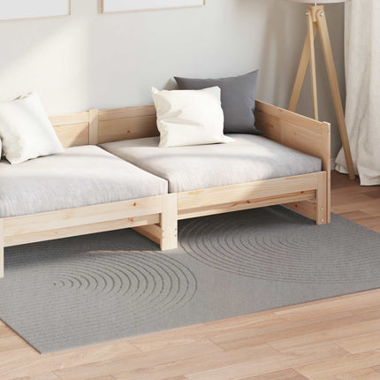 Områdesmattor Rektangulär GALATI Grå 230 x 160 cm Polyester