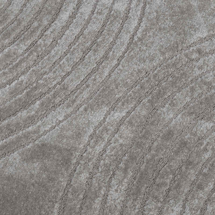 Områdesmattor Rektangulär GALATI Grå 340 x 240 cm Polyester