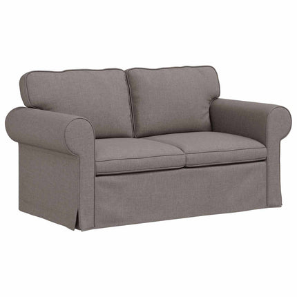 Soffset 2 pcs Taupe 155 x 82 x 80 cm tyg