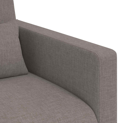 Soffset 2 pcs Taupe 139 x 78 x 80 cm tyg