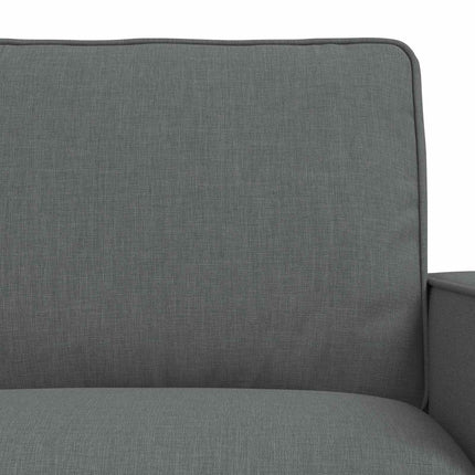 Soffset 2 pcs Mörkgrå 162 x 80 x 82 cm tyg