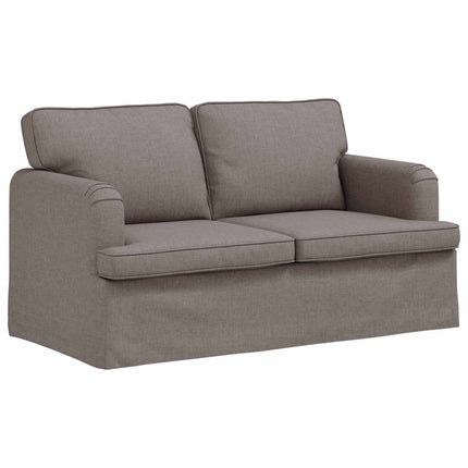 Soffset 2 pcs Taupe 144 x 80 x 85 cm tyg